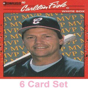Carlton Fisk Baseball Card Collection